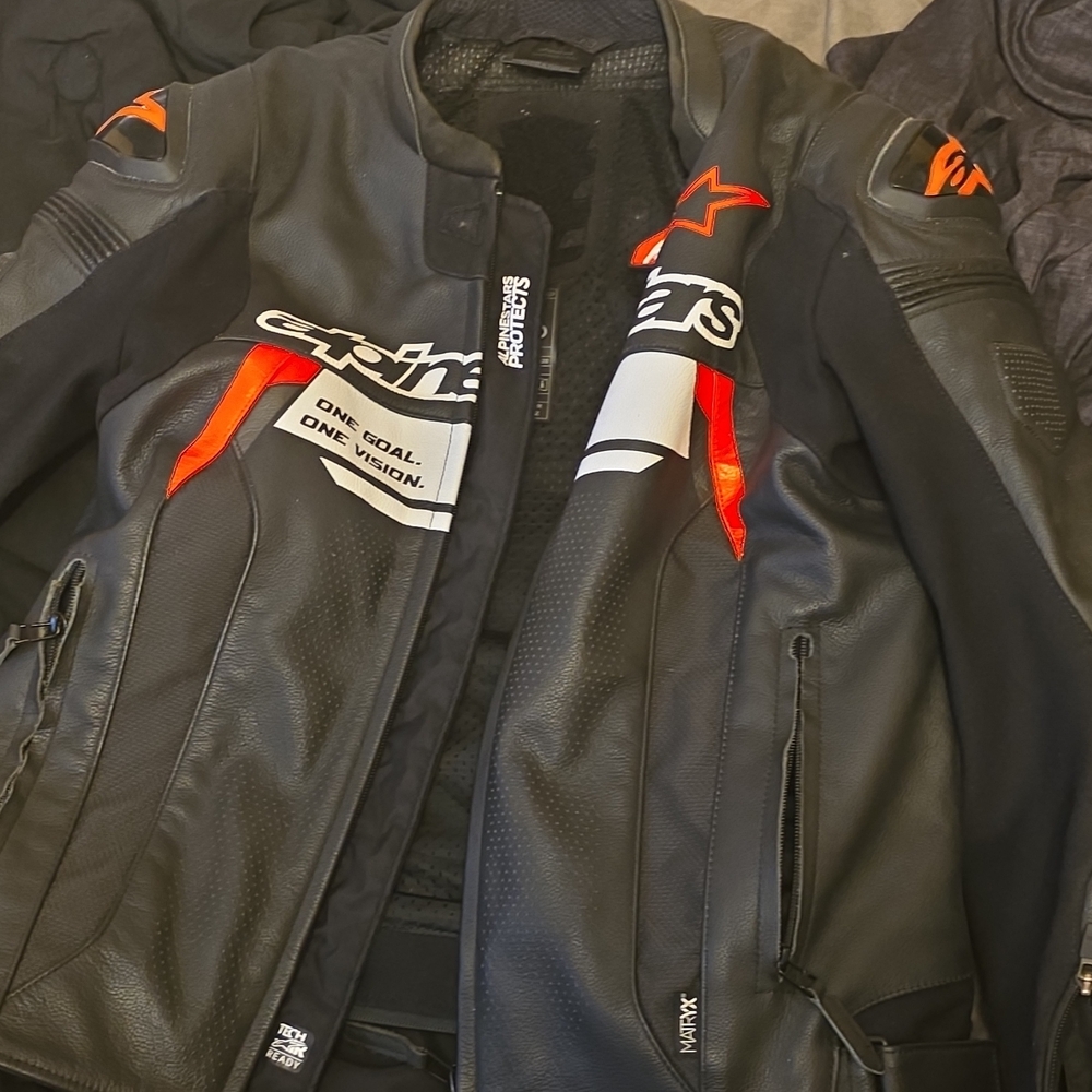 Alpinestars Black and Red Performance Jacket